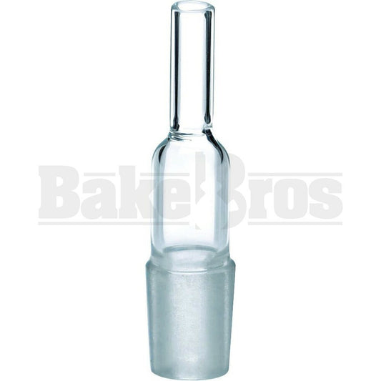 MALE MOUTHPIECE ADAPTER FOR WHIP HOSE 180* CLEAR MALE 18MM NONE
