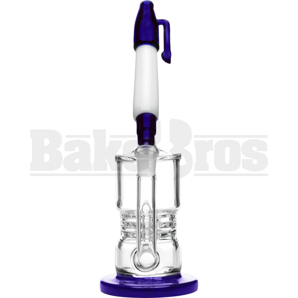 WP 3X TURBINE PERC STR DESIGN MOUTH 12" PERMANENT MARKER BLUE FEMALE 14MM