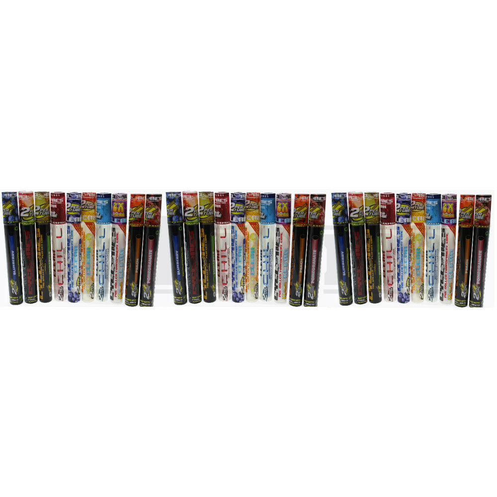 CYCLONES CLEAR AND REGULAR PRE ROLLED CONES MULTIPACK ASSORTED Pack of 30