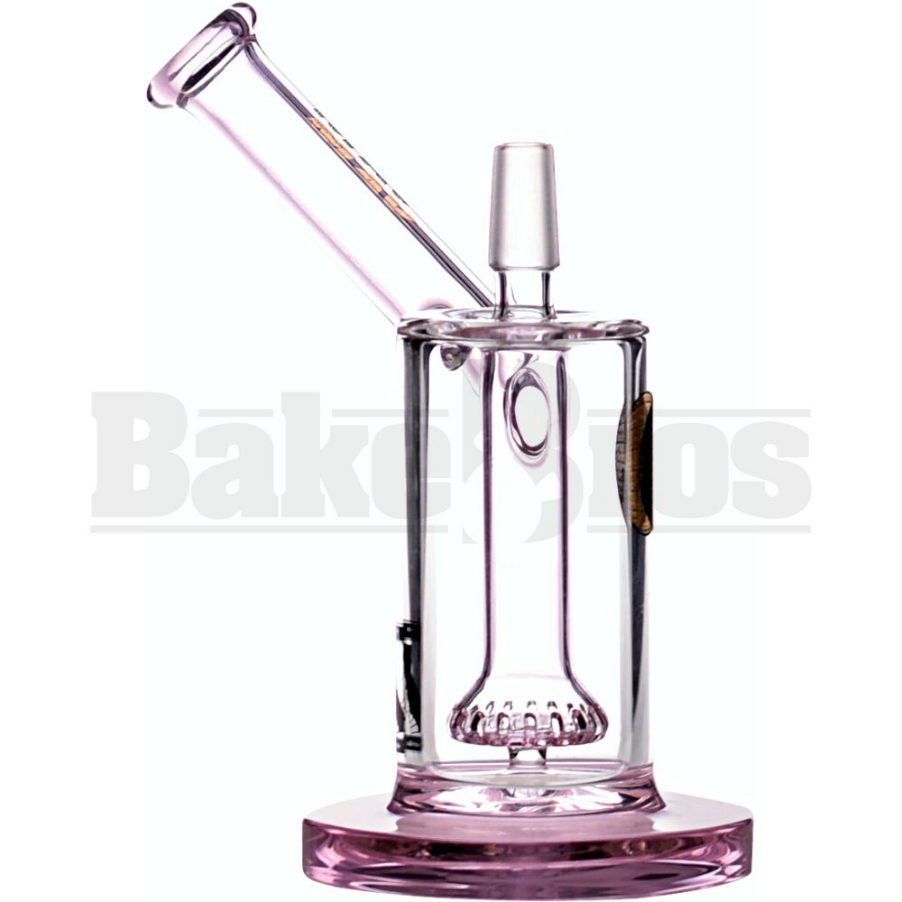 MAVERICK WP SHOWERHEAD PERC SIDECAR MOUTH 6" PINK MALE 14MM