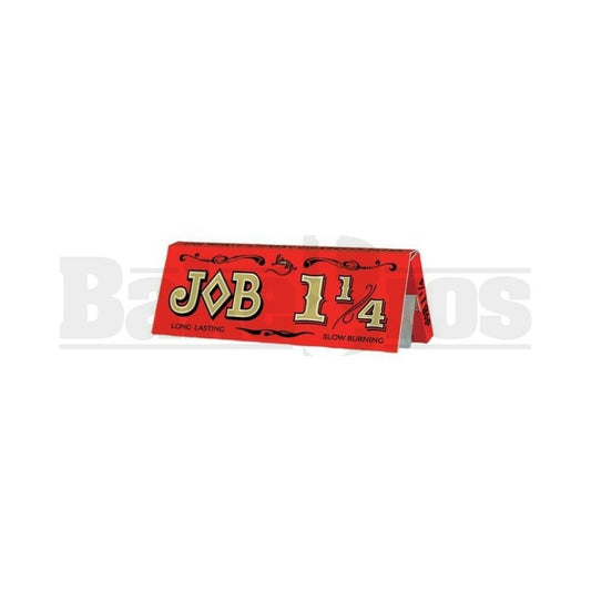 JOB ROLLING PAPERS ULTRA THIN CIGARETTE PAPER 1 1/4 24 PER PACK UNFLAVORED Pack of 6