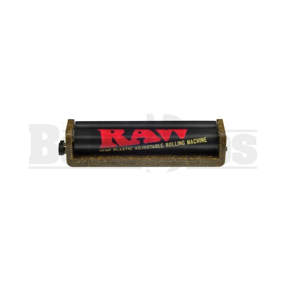 RAW HEMP PLASTIC ROLLING MACHINE 2-WAY ADJUSTABLE ROLLER BLACK Pack of 1 110MM