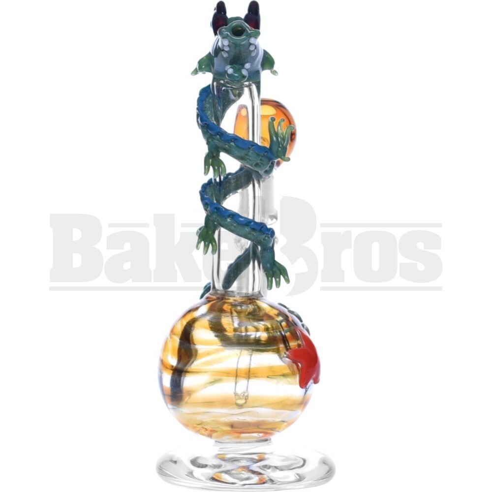 EMPIRE WP DRAGON WRAP AROUND BALL COIL COLLECTION 7" CLEAR MALE 10MM
