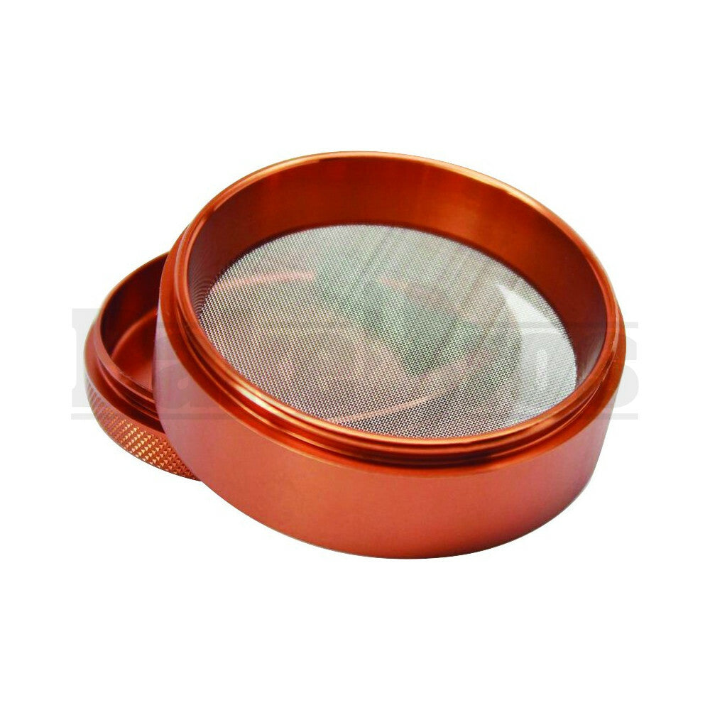 SHARPSTONE HARD TOP GRINDER 4 PIECE 2.5" BROWN Pack of 1