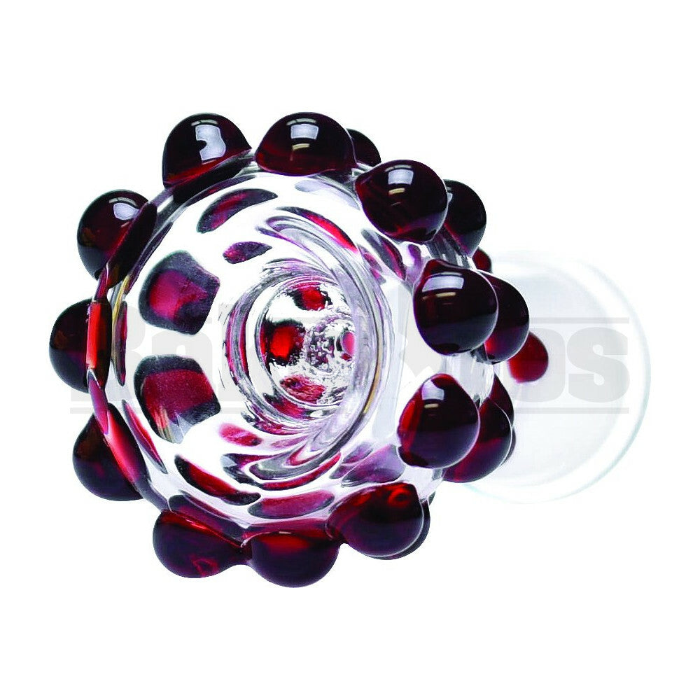FEMALE BOWL POLKA DOT HOLDER CHERRY RED 18MM