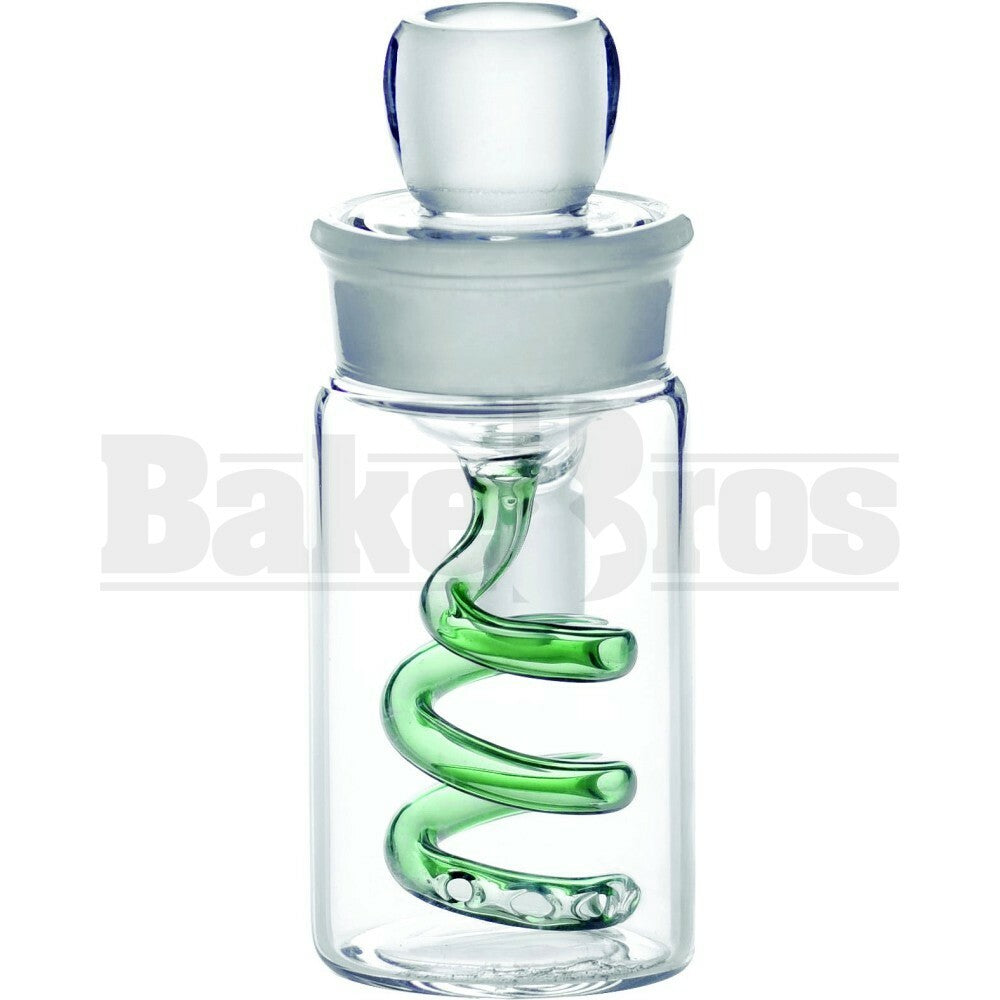 ASHCATCHER COIL PERC 45* ANGLED JOINT MALE 18MM