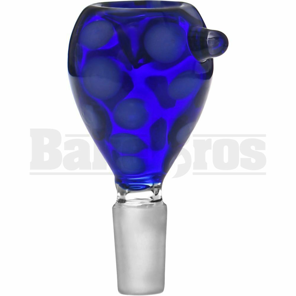 BOWL WITH BUBBLES BLUE 14MM