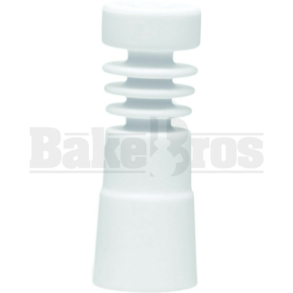 18MM 14MM CERAMIC NAIL VAPOR DOMELESS WHITE FEMALE