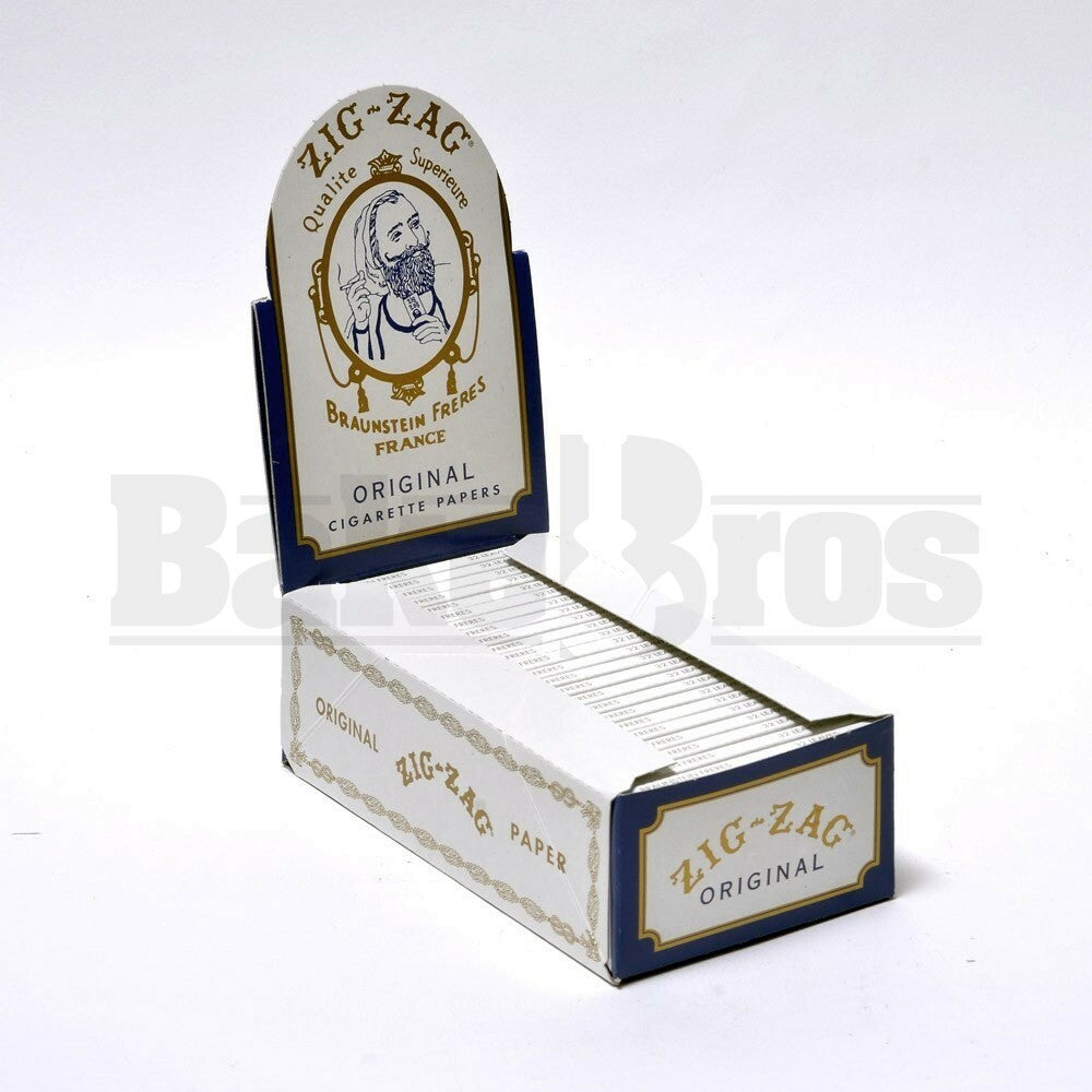 ZIG ZAG ROLLING PAPERS WHITE SW 32 LEAVES UNFLAVORED Pack of 24