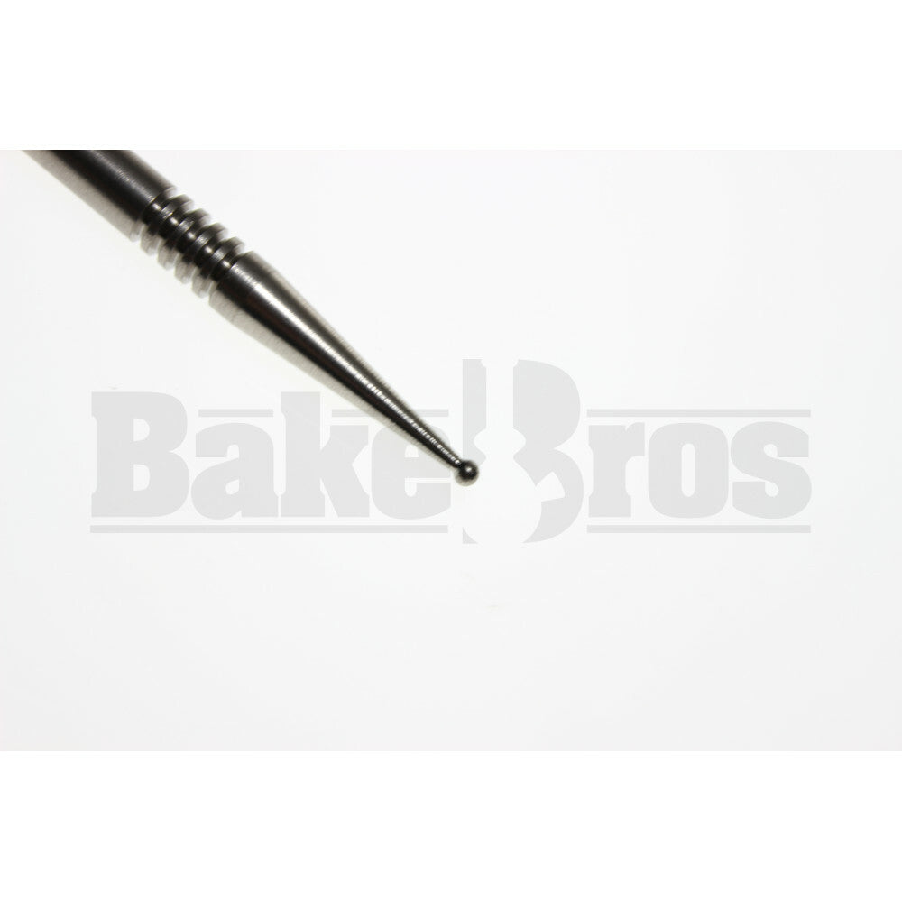 METAL DABBER TOOL TITANIUM SILVER 4.25"