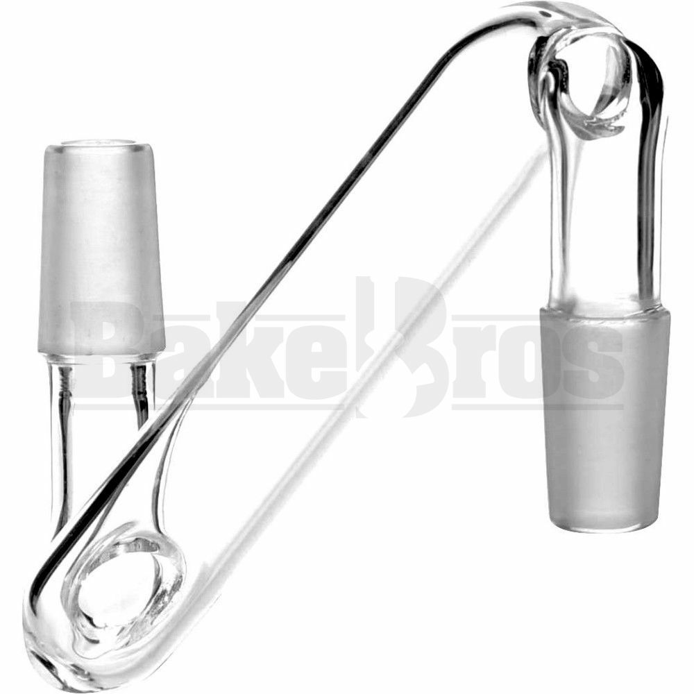 MALE TO MALE DROPDOWN ADAPTER MEZZO CLEAR MALE 18MM 18MM MALE