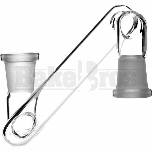 FEMALE TO FEMALE DROPDOWN ADAPTER MEZZO CLEAR FEMALE 18MM 18MM FEMALE