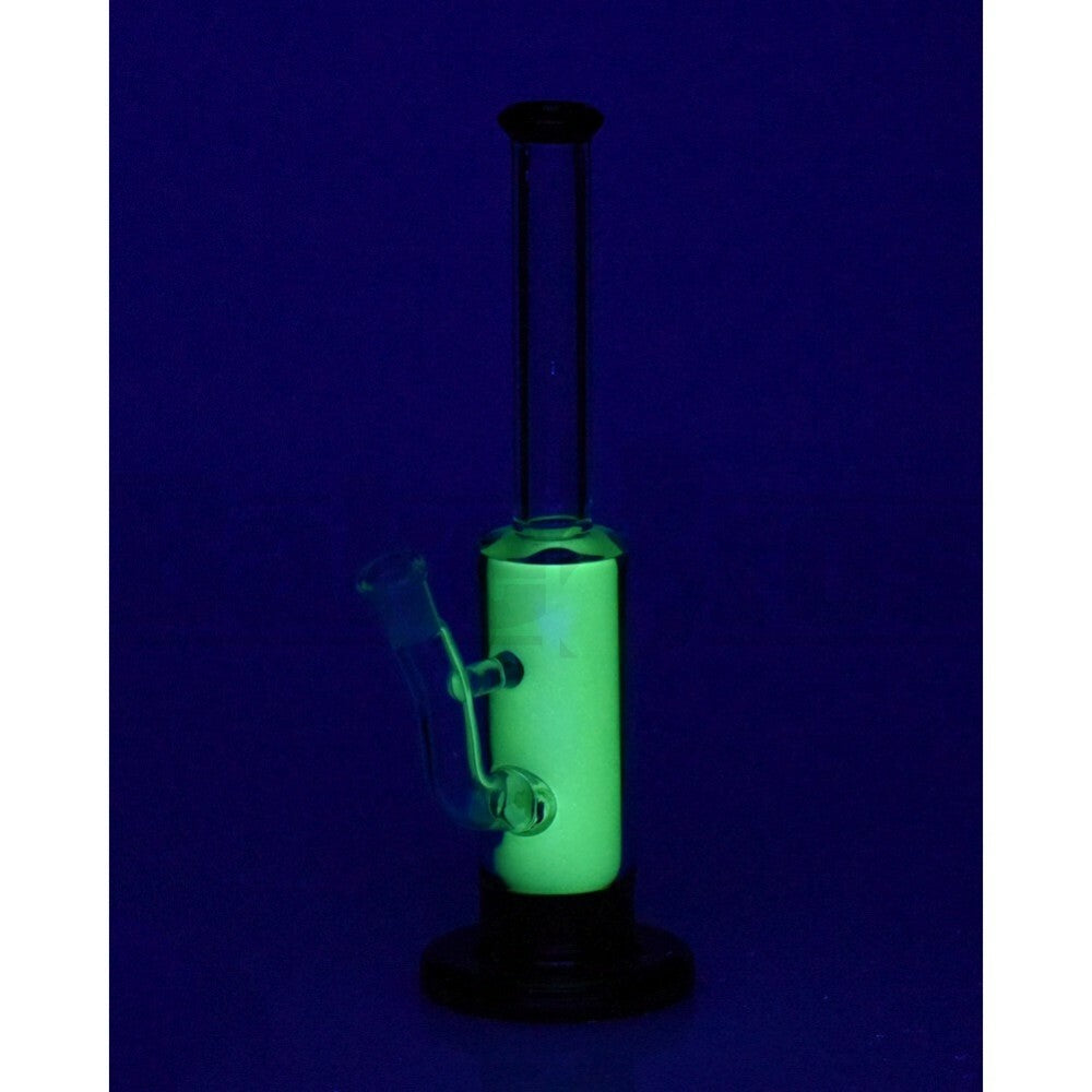 BLUE LABEL WP STRAIGHT CAN GLOW IN THE DARK GREEN 11" BLACK FEMALE 14MM