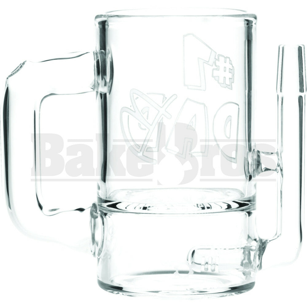 HIGH TECH WP DRINK MUG BODY NUMBER 1 DAB 6" CLEAR MALE 14MM