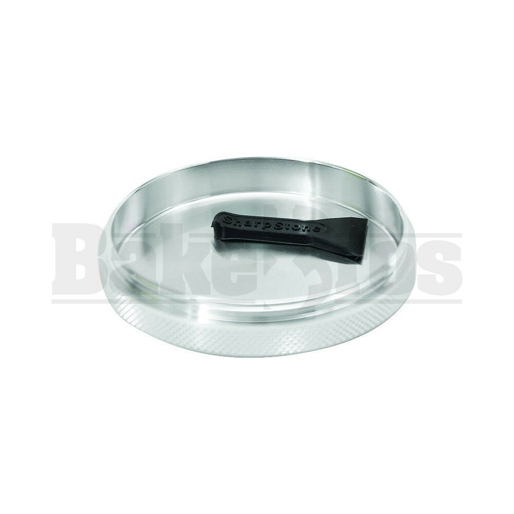 SHARPSTONE HARD TOP GRINDER 4 PIECE 2.5" SILVER Pack of 1