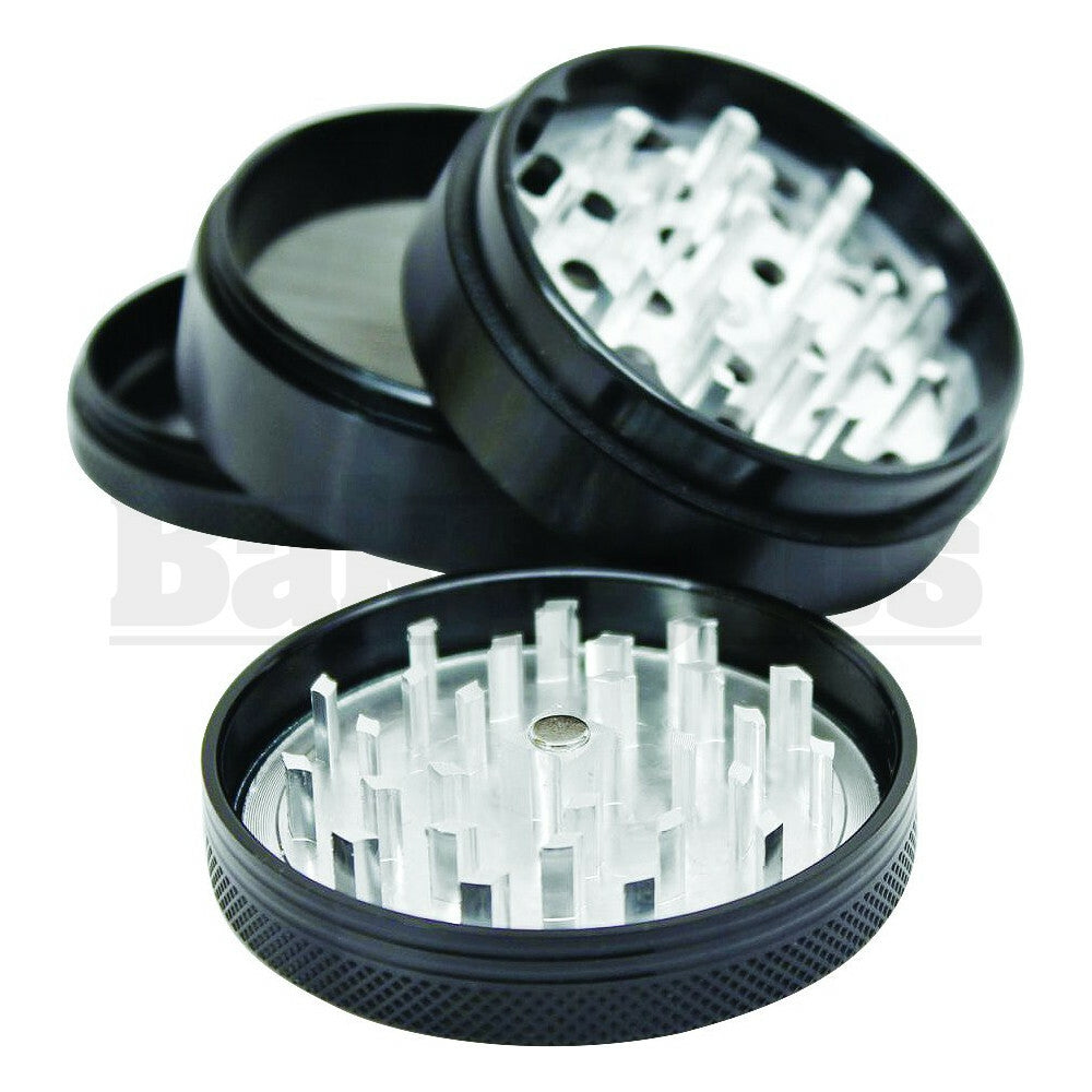 SHARPSTONE HARD TOP GRINDER 4 PIECE 2.5" BLACK Pack of 1