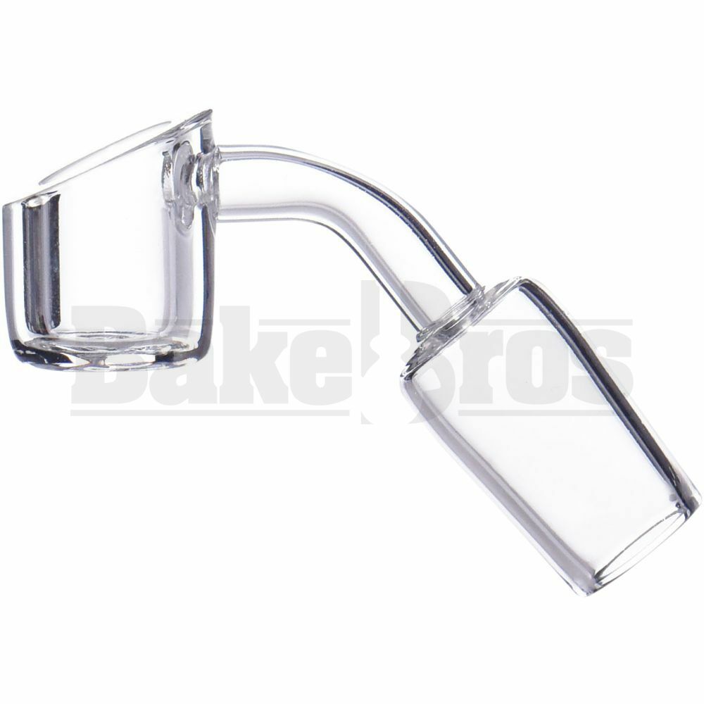 18MM NAIL QUARTZ BANGER 45* 4MM THICK 21 DIAM BUCKET CLEAR MALE