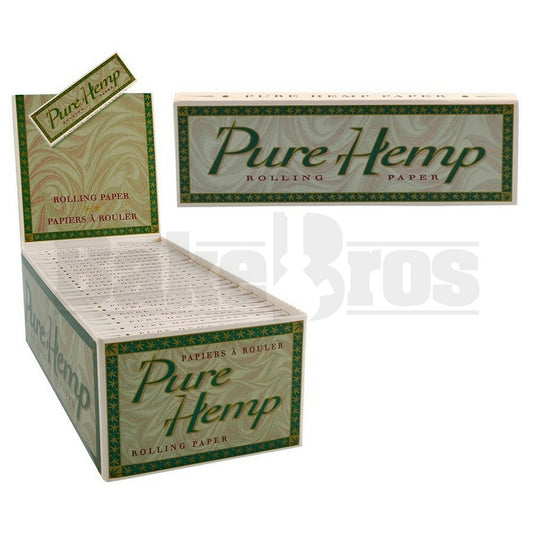 PURE HEMP ROLLING PAPERS SW 50 LEAVES UNFLAVORED Pack of 50