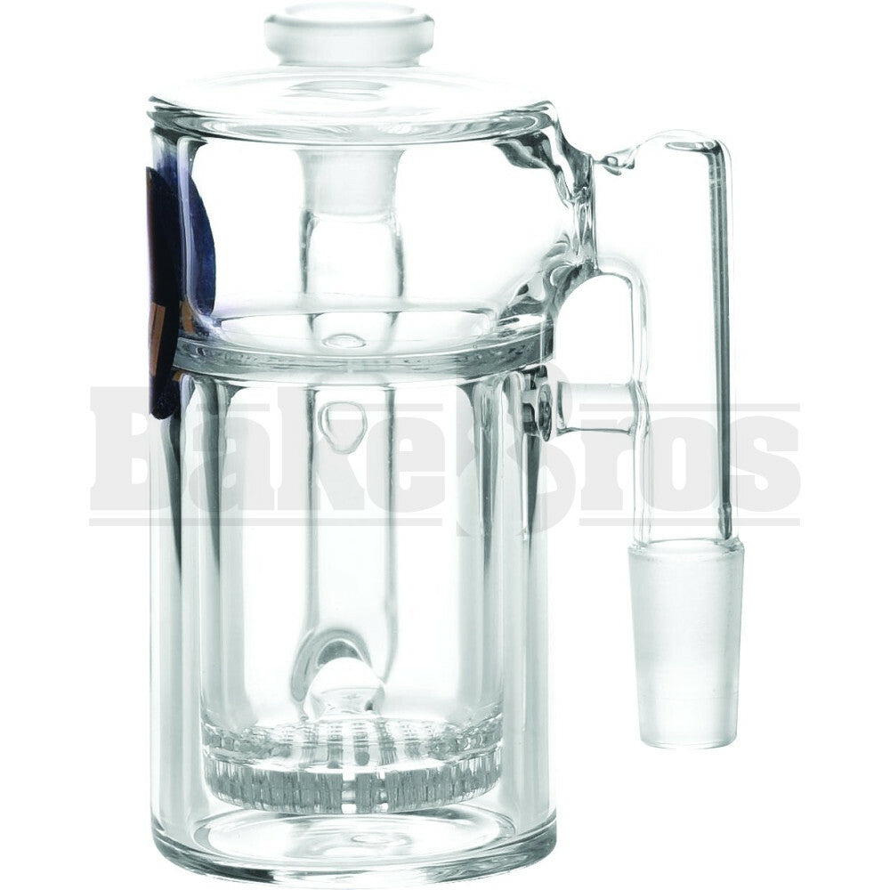 MAVERICK CYLINDER HONEYCOMB ASHCATCHER L CONFIG CLEAR MALE 14MM