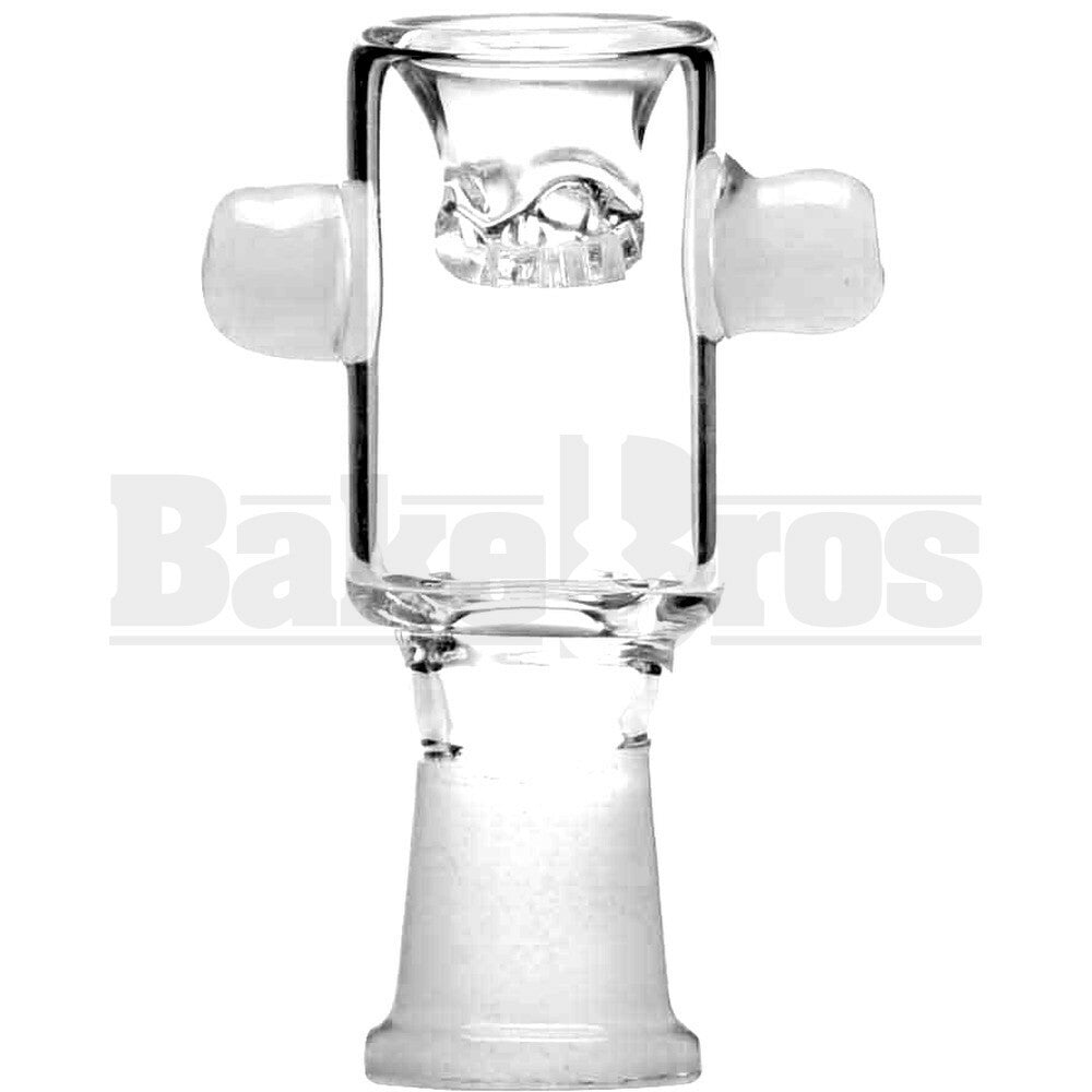 FEMALE BOWL CYLINDER HEAD GRIP DOTS THIMBLE BOWL IVORY WHITE 14MM