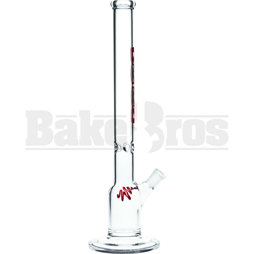 ROOR WP STRAIGHT 38MM DIAM SILO 14" CLEAR FEMALE 14MM