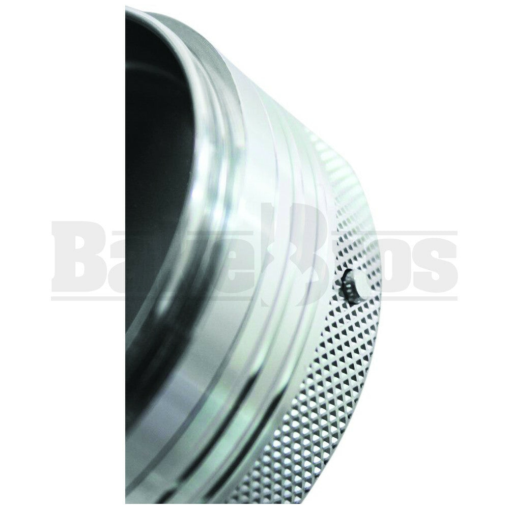 SHARPSTONE HARD TOP VIBRATING GRINDER 4 PIECE 2.2" SILVER Pack of 1
