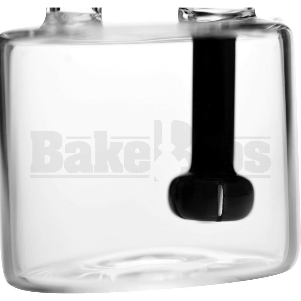 WP FAT CANISTER OIL RIG WITH SHOWERHEAD PERC 6" BLACK MALE 14MM