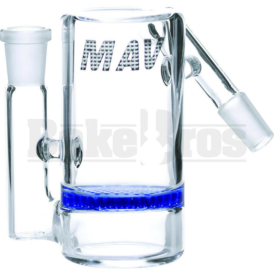 MAVERICK ASHCATCHER HONEYCOMB ANGLED JOINT BLUE MALE 14MM