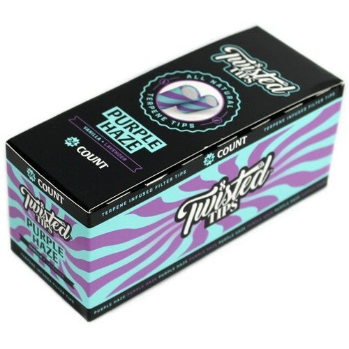 Twisted Hemp Twisted Tips Purple Haze 2 Pack (24 count)
