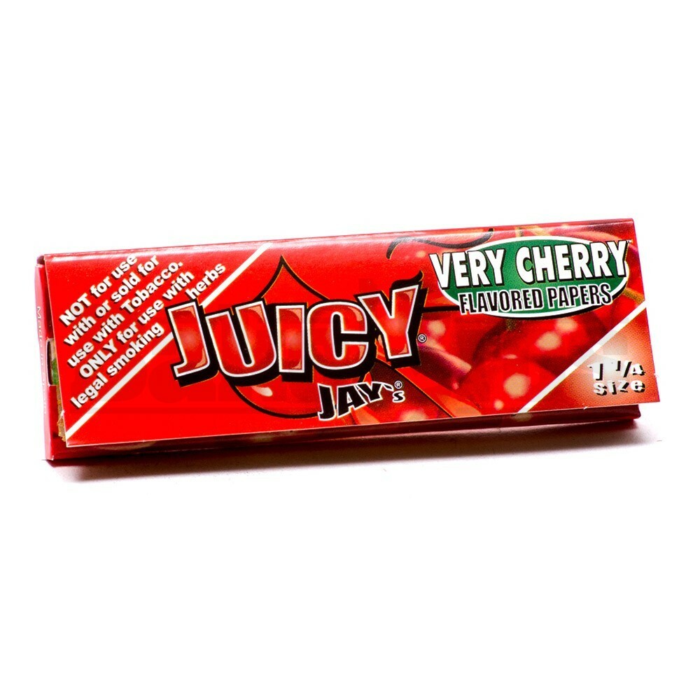 JUICY JAY'S FLAVORED PAPERS 32 LEAVES 1 1/4 VERY CHERRY Pack of 1
