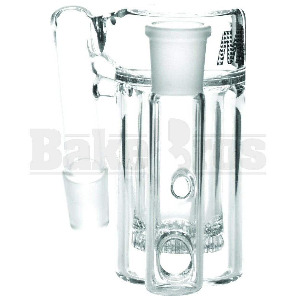 MAVERICK ASHCATCHER CYLINDER HONEYCOMB PERC L CONFIG CLEAR MALE 18MM