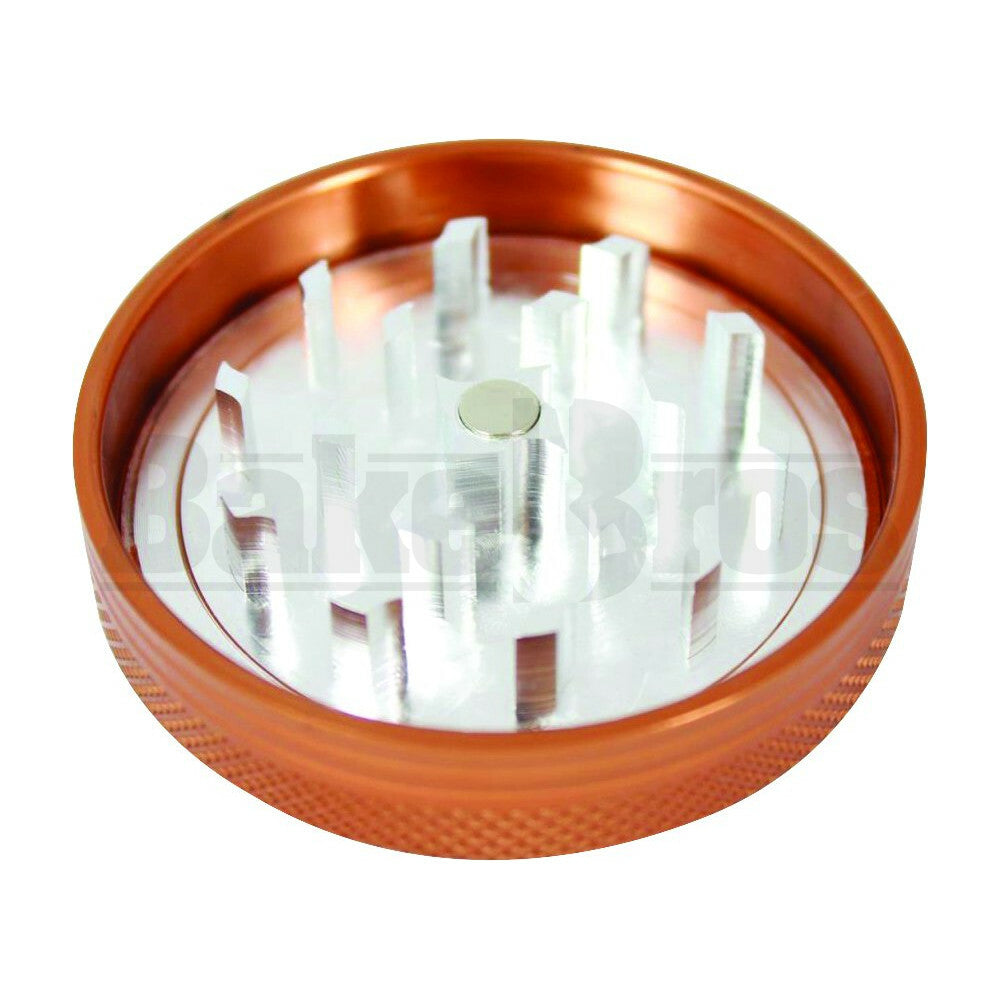 SHARPSTONE HARD TOP GRINDER 2 PIECE 2.2" ORANGE Pack of 1