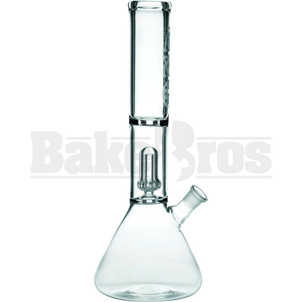 AMG WP ATOMIC PERC BKR 14" CLEAR FEMALE 18MM