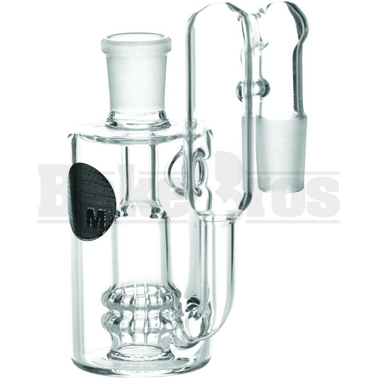 MAVERICK ASHCATCHER ATOMIC WITH RECYCLER 90* JOINT CLEAR MALE 18MM