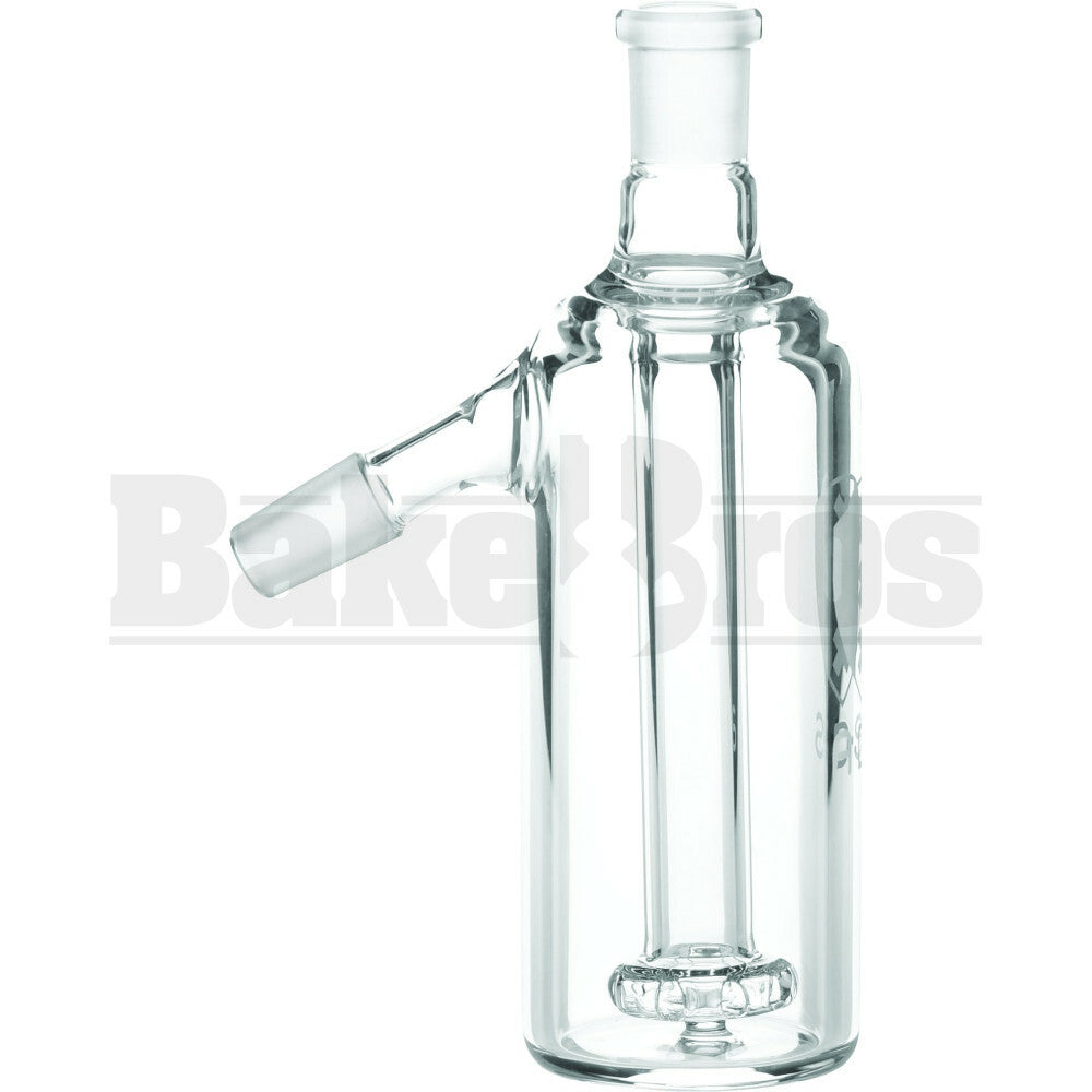 ADS ASHCATCHER SHOWERHEAD PERC 45* ANGLE CLEAR MALE 14MM