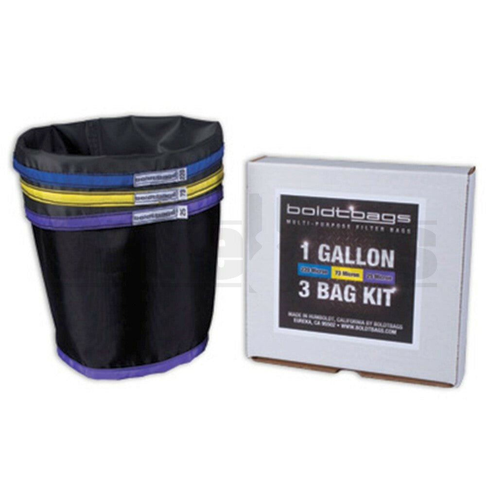 BOLDTBAGS PLANT ESSENCE EXTRACTOR FULL MELT 3 BAGS ASSORTED 220/73/25 1 GALLON
