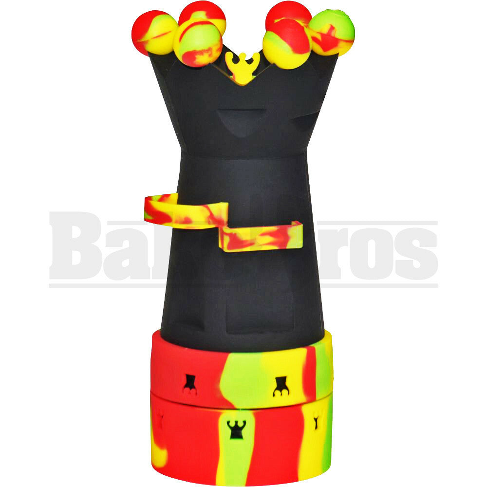 RASTA SWIRL Pack of 1 6.5"