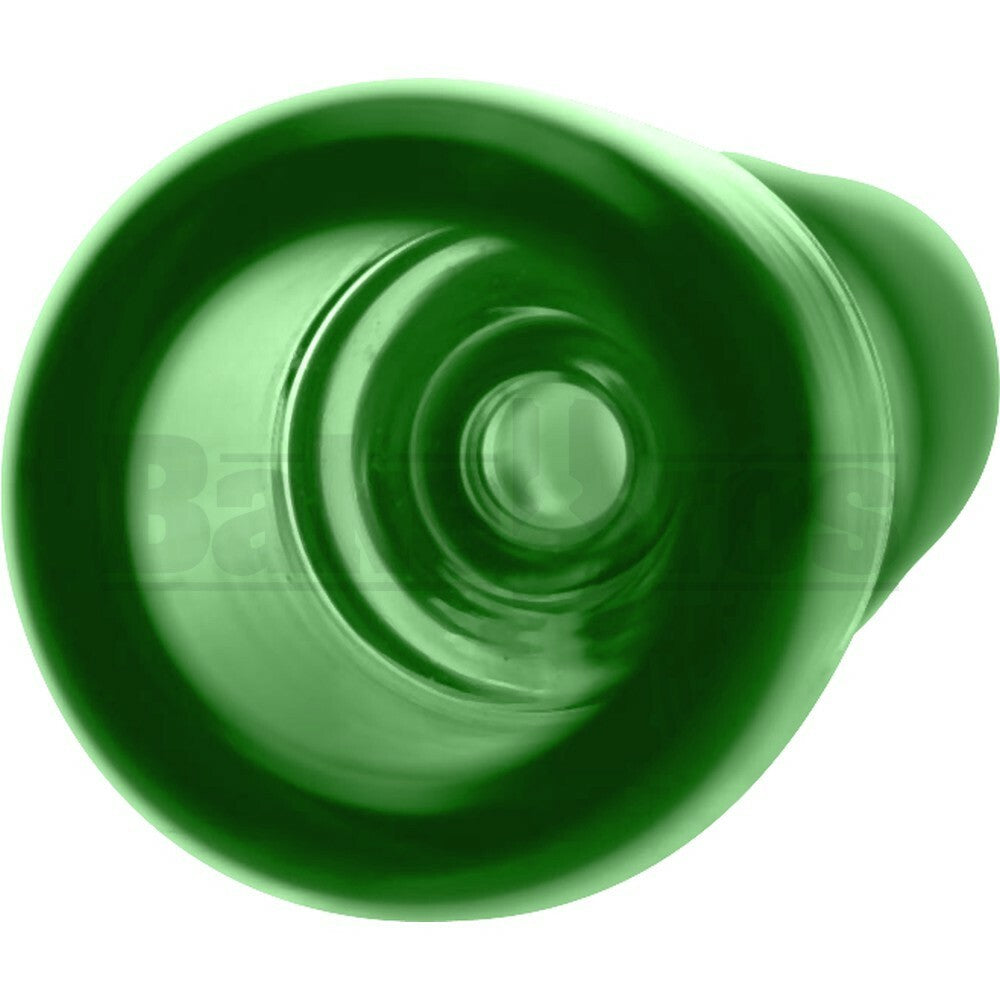BOWL ART DECO COLUMN GREEN 14MM