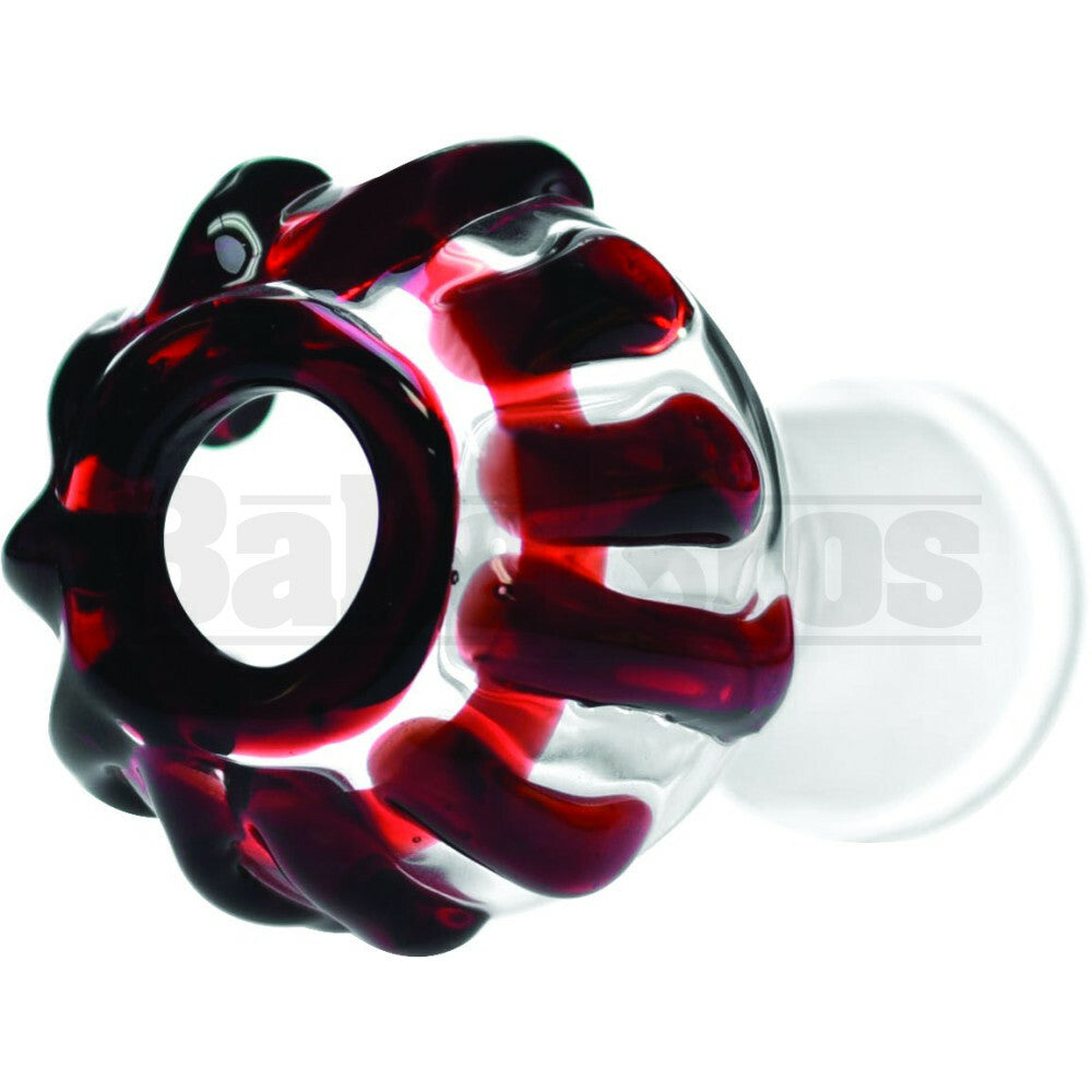 DOME VAPOR BLOOD DRIP DESIGN RED 18MM